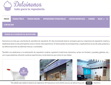 Tablet Screenshot of dulcinenca.com